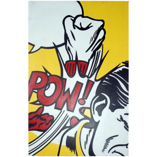 Lichtenstein Fist Painting