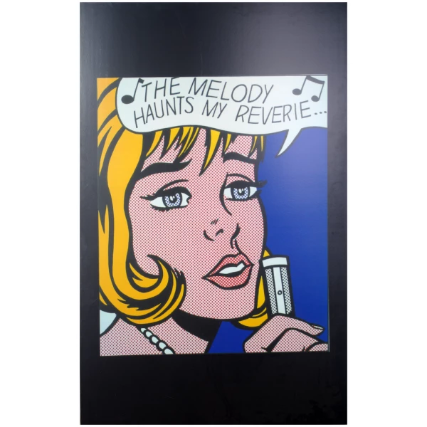 Lichtenstein Shipboard Girl Painting